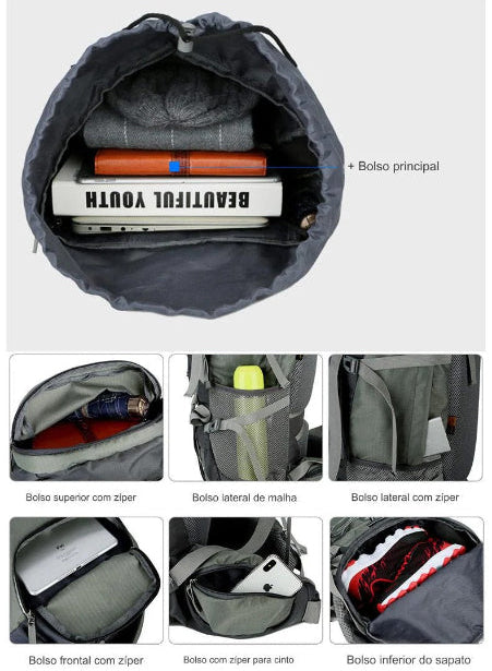 Mochila Cargueira Camping All 75L