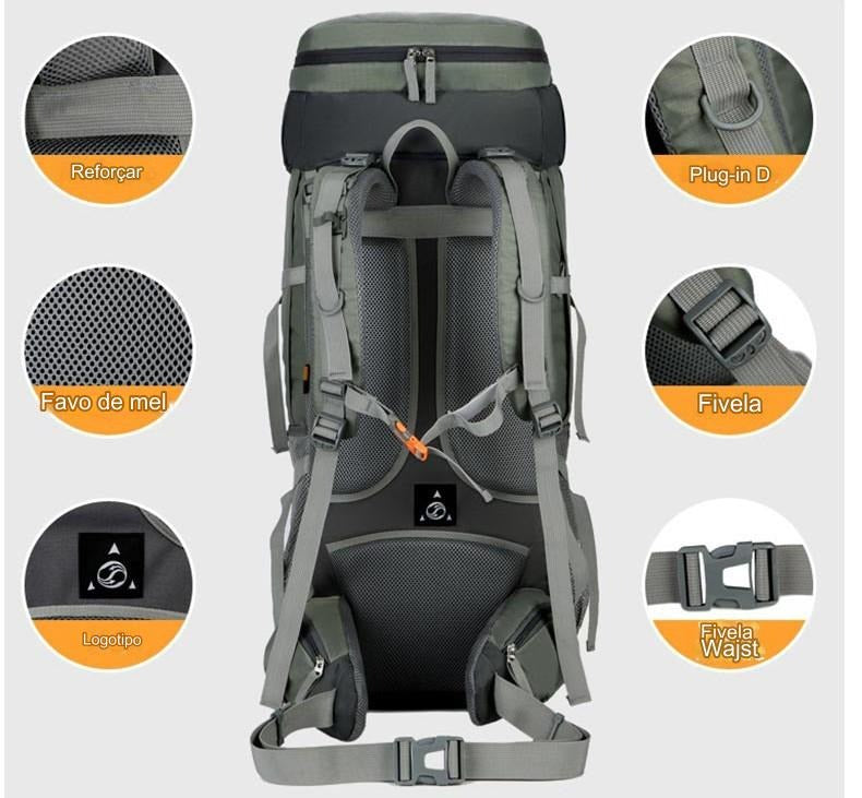 Mochila Cargueira Camping All 75L