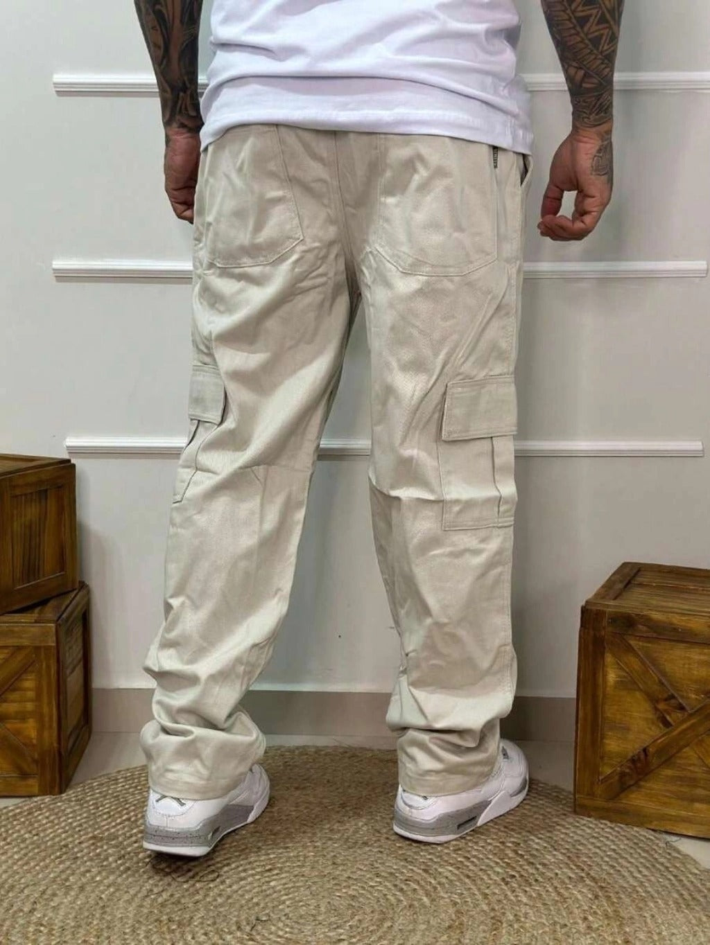 Calça Cargo Masculina - Streetwear