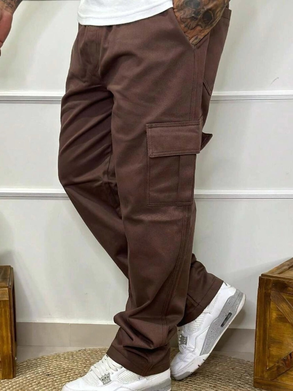Calça Cargo Masculina - Streetwear