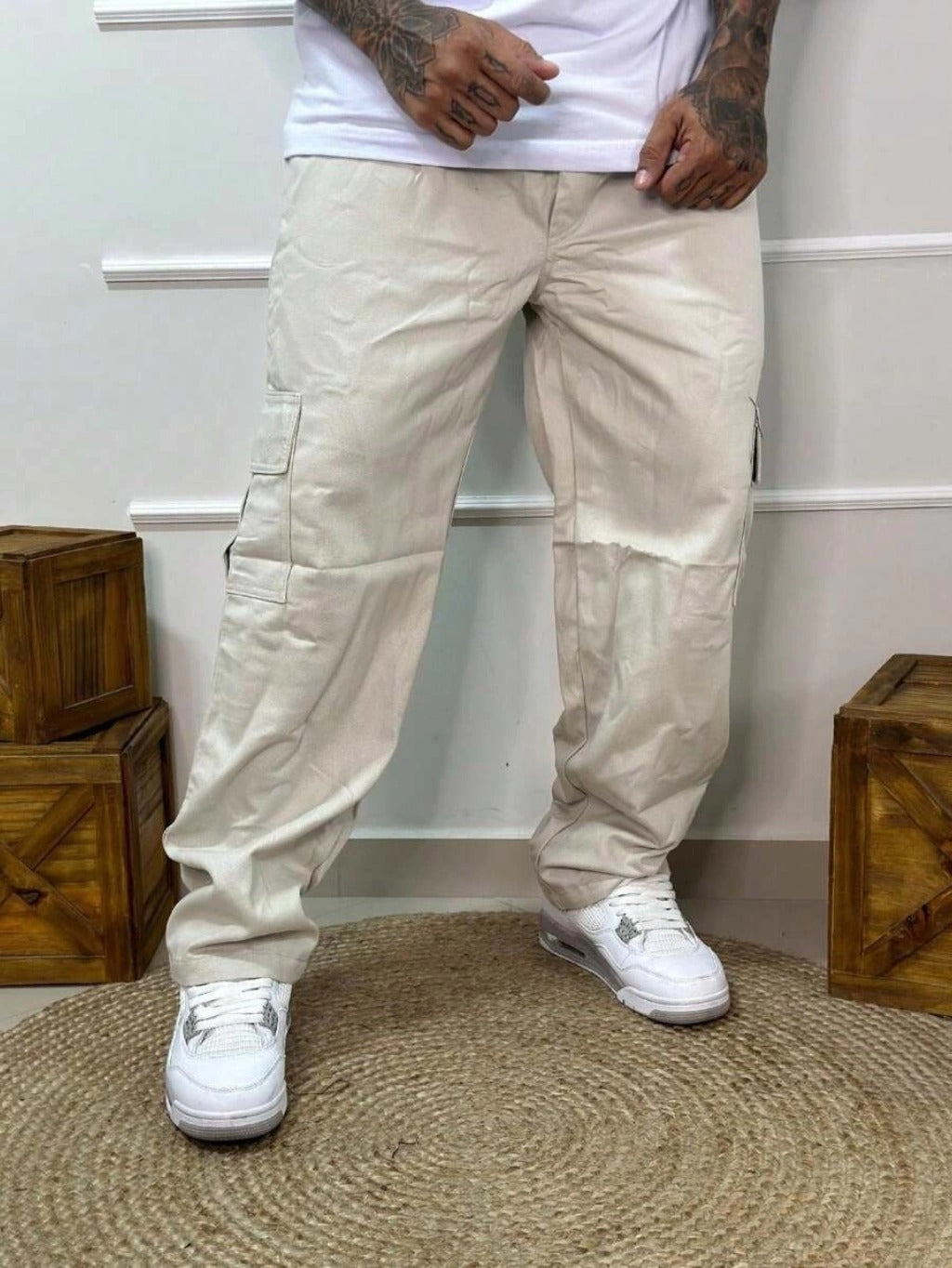 Calça Cargo Masculina - Streetwear