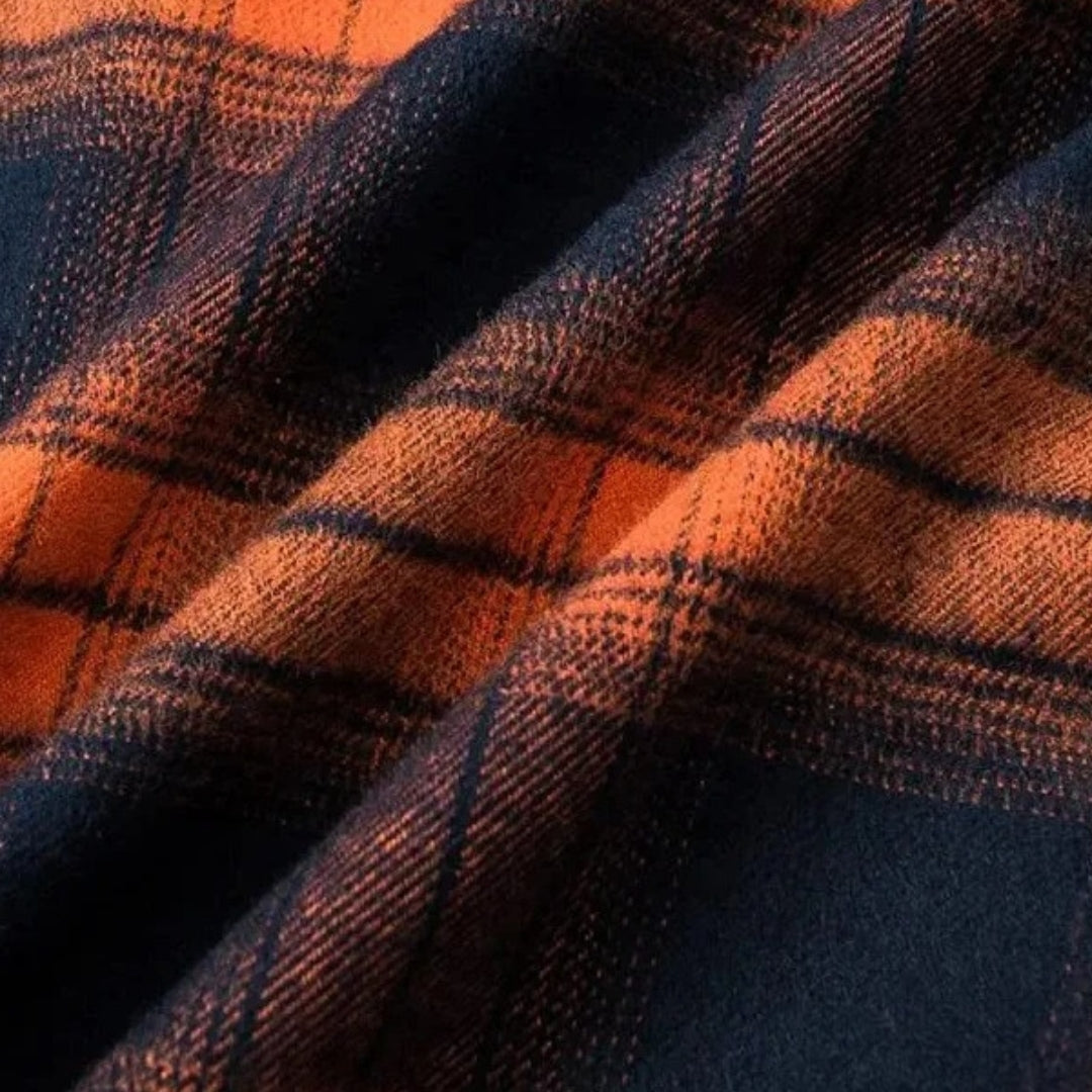 Camisa Xadrez Masculina Estilo Lenhador Inverno