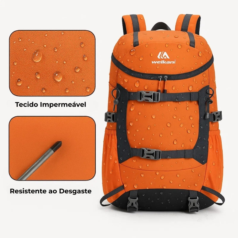Mochila para Hiking Outdoor 40L Impermeável Vazari