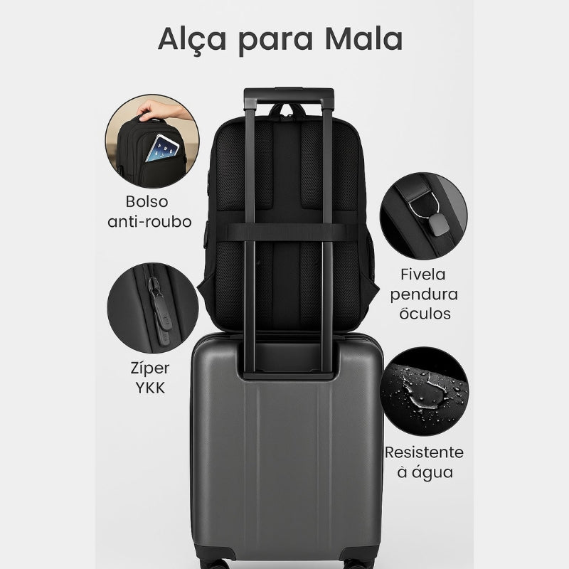 Mochila para Notebook Impermeável Executiva