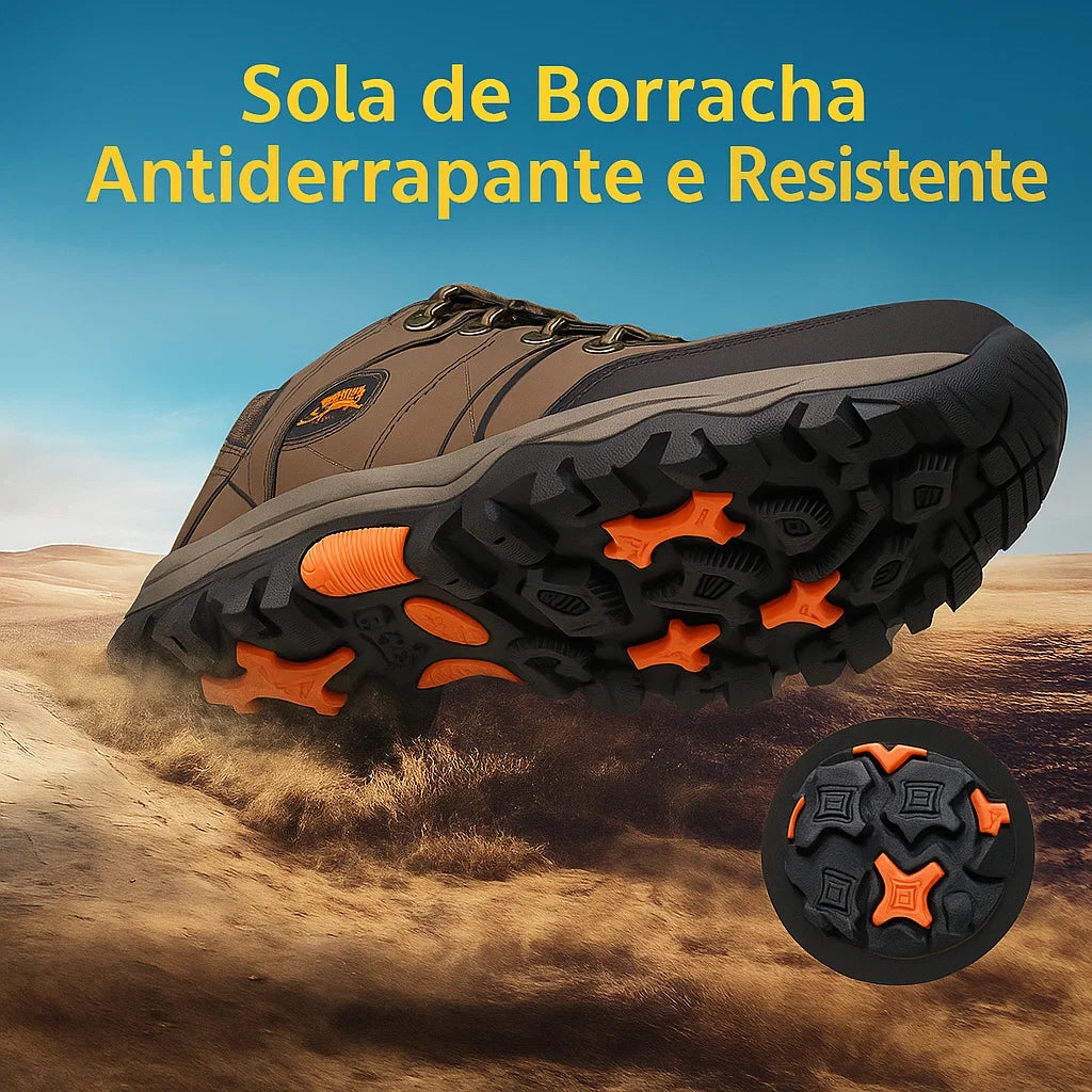 Tênis Masculino para Trilha e Caminhada Antiderrapante