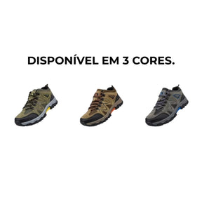 Bota de Trilha Masculina Antiderrapante