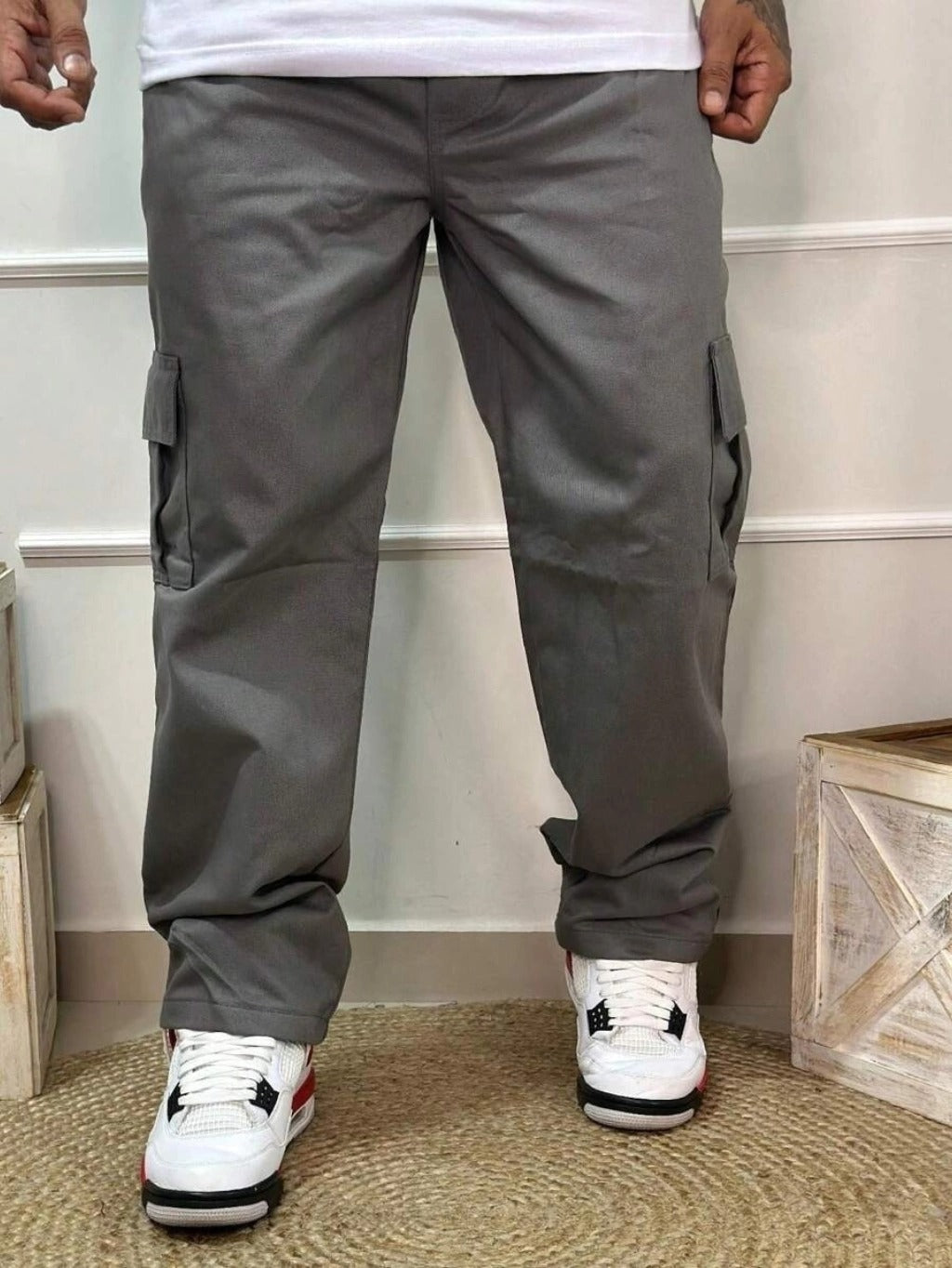 Calça Cargo Masculina - Streetwear
