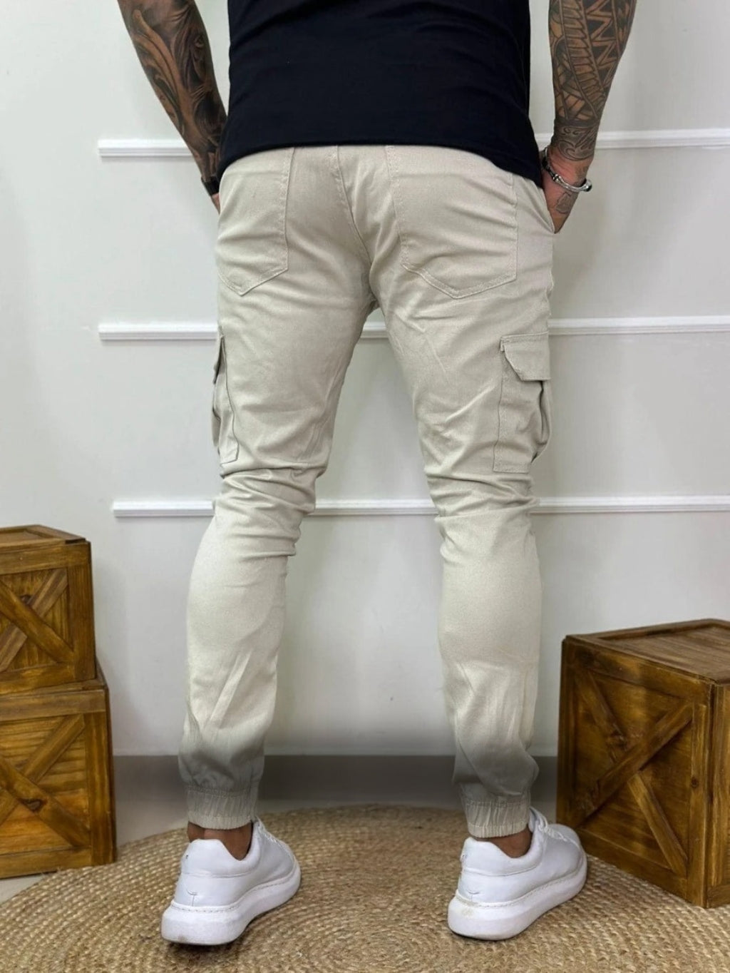 Calça Cargo Jogger Masculina - Modern Slim