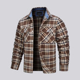 Camisa Xadrez Masculina Estilo Lenhador Inverno