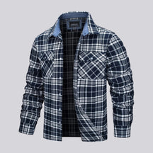 Camisa Xadrez Masculina Estilo Lenhador Inverno