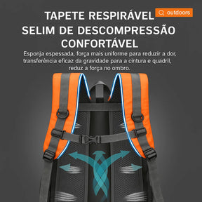 Mochila Impermeável Trilha Leve Resistente 40L